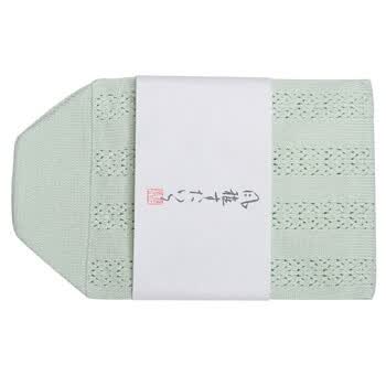 FUGASTYLE 風雅スタイル 和纸纤维 除臭抗菌 镂空花女袜 蓝色