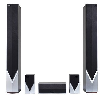 先锋（pioneer）S-CDS200 家庭影院（S-CDS200LR前置扬声器）黑色