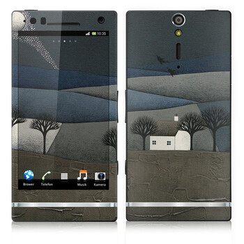 IdeaSkin 索尼 LT26i/Xperia S/Xperia Arc HD 皮肤 月夜 外壳保护套皮贴膜 BDGC552053