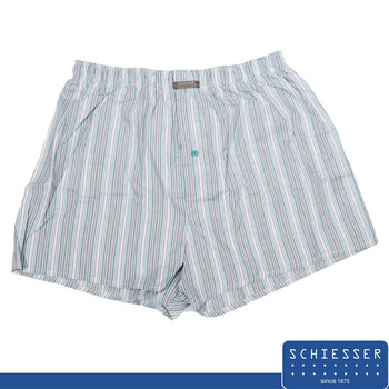 舒雅 schiesser 男士家居服/阿罗裤/休闲短裤 39/1570 6518海湾蓝 XXL