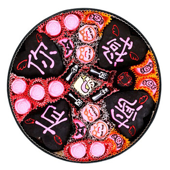 悄悄话手工巧克力 温情礼盒-感谢有你