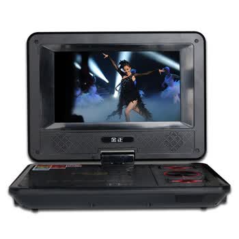金正 便携式移动DVD PD-709 8.5寸 黑