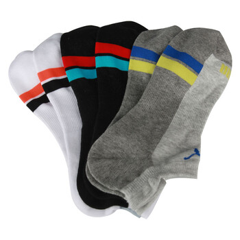 PUMA 彪马 精梳棉 时尚运动休闲船袜 颜色随机 25-27cm