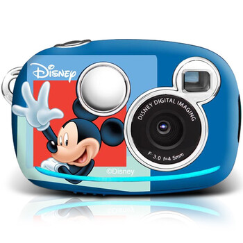 Disney迪士尼新款儿童数码相机早教益智玩具030+米奇红