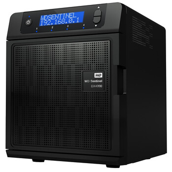 西部数据（WD）Sentinel DX4000 12TB 小型办公云存储服务器 WDBLGT0120KBK