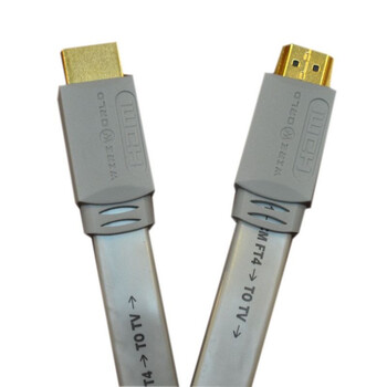 线世界（Wireworld） Island 6 HDMI(IHH)绿岛 5.0米 FLAT HDMI CABLES特色扁平高清线（图片色）