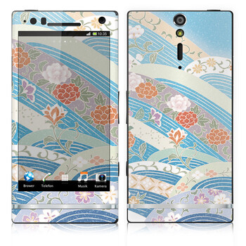 IdeaSkin 索尼 LT26i/Xperia S/Xperia Arc HD 皮肤 浪花层层 外壳保护套皮贴膜 BDGA010284