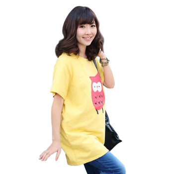 BERRY YOYO 韩国同步新款 孕妇短袖上衣 孕妇短袖T恤 如图 均码