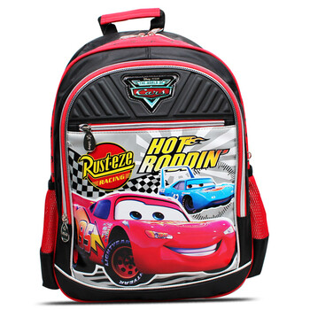 迪士尼 DISNEY 2012新品汽车总动员书包 小学生书包 男生双肩书包C0027 黑色