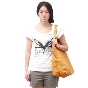伊思君凯 ESBACK2012夏季新款简约印花时尚百搭多色纯棉圆领T恤ES1101ZCZ002160188 002白色 L