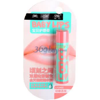Maybelline美宝莲宝贝护唇膏-幼嫩荔枝