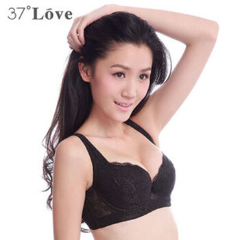 37度love内衣 <em>文胸</em>聚拢调整型薄<em>纹胸罩</em>女性感