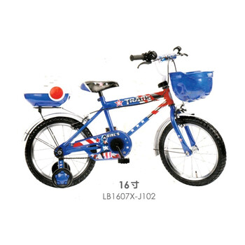 小龙哈比自行车LB1407-J102（蓝） 黄色 12寸