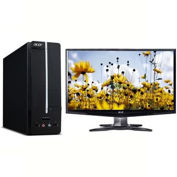 宏碁（Acer）A1601X台式电脑（G630 4G 500G 512M独显 DVD 读卡器 USB键鼠 Win7）