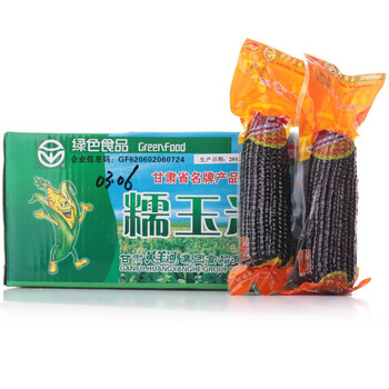 黄羊河黑糯玉米整箱装220g*18支