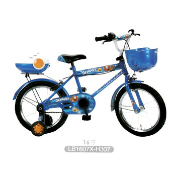 小龙哈比自行车LB1607-H307(蓝) 红色 16寸