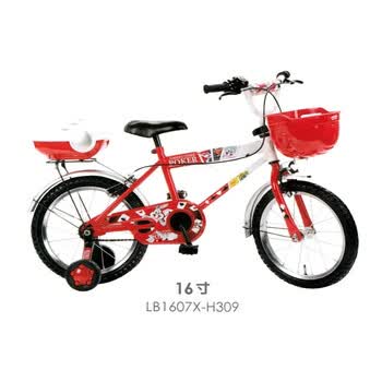 小龙哈比自行车LB1607-H309（红） 红色 16寸