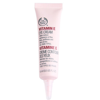 The Body Shop TBS美体小铺 VE维他命E眼霜15ml 提拉紧致保湿补水袪幼纹消除黑眼圈