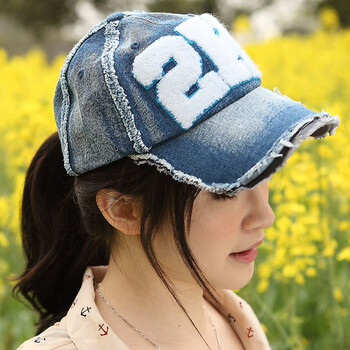 旺角16号 新款棒球帽 2K字母牛仔帽 BQM-12-601 白