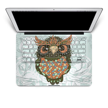 SkinAT 苹果笔记本MacBook手托保护贴膜 含键盘 3M材料 大个子猫头鹰 Pro 15 (Retina)