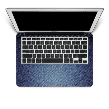 SkinAT 苹果笔记本MacBook手托保护贴膜 不含键盘 3M材料 经典牛仔裤 Pro 17