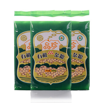 晶珍有机黄豆300g*3袋