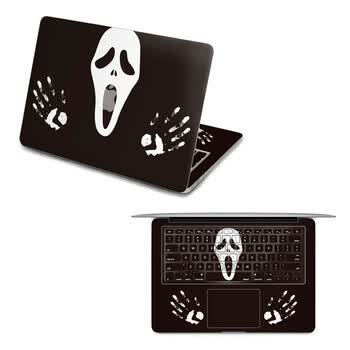 SkinAT 苹果笔记本MacBook全套保护贴膜 3M材料 另类骷髅 Air 11