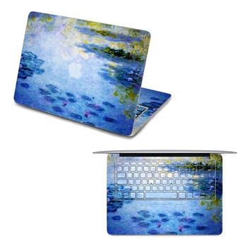 SkinAT 苹果笔记本MacBook全套保护贴膜 3M材料 睡莲 Pro 15 (Retina)