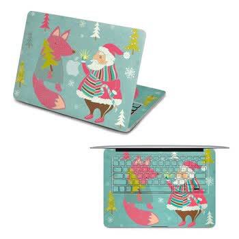 SkinAT 苹果笔记本MacBook全套保护贴膜 3M材料 神秘的礼物 Pro 17
