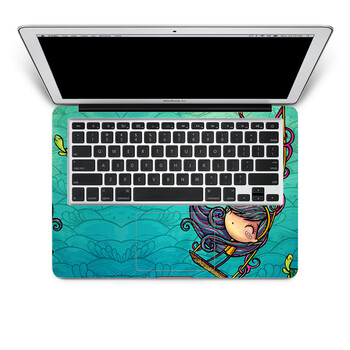 SkinAT 苹果笔记本MacBook手托保护贴膜 不含键盘 3M材料 奇幻之旅四 Pro 15 (Retina)