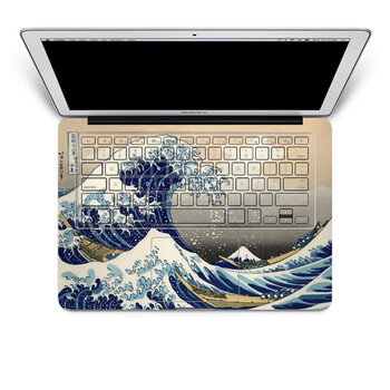 SkinAT 苹果笔记本MacBook手托保护贴膜 含键盘 3M材料 惊涛骇浪 Pro 15 (Retina)
