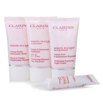 娇韵诗Clarins清透美白4件套