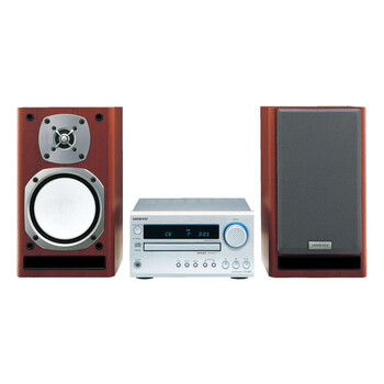 安桥（Onkyo）CS-325 CD播放机 组合迷你音响 功放CR-325（银色）