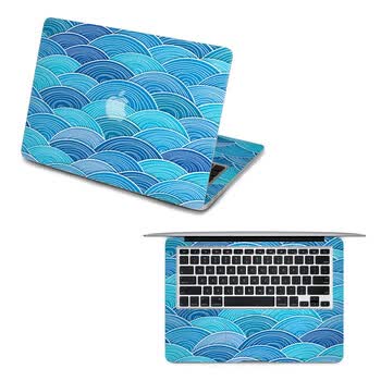 SkinAT 苹果笔记本MacBook全套保护贴膜 不含键盘 3M材料 海阔天空 Pro 15 (Retina)