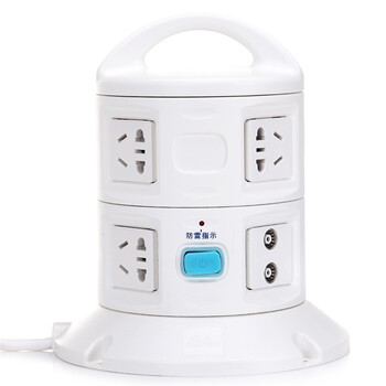 牛人（NIUREN) NR-228E 8位电源防雷加电视防雷电源转换器 1.8米