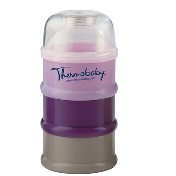 稚音Thermobaby 法国原产 奶粉定量存储盒 奶粉罐 1745 奶粉盒 紫色
