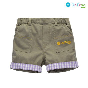 Dr.Frog 幼童百搭时尚男童短裤AA112080 紫色 90