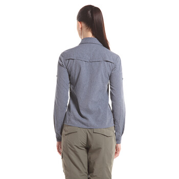 Zelten 速干面料 简约舒适女款快干长袖衬衣 防
