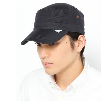 2012 春夏新款 男士 女士 遮阳防晒 潮流军帽 822178002 黑色 帽围57cm