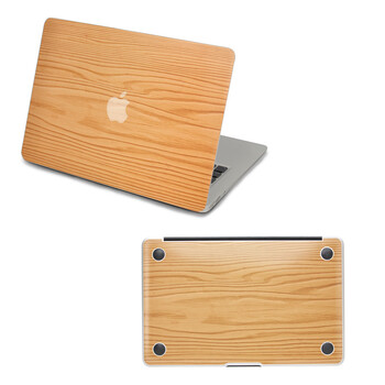 SkinAT 苹果笔记本MacBook外壳及底部保护贴膜 3M材料 经典浅色木纹 Air 11
