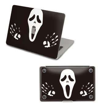 SkinAT 苹果笔记本MacBook外壳及底部保护贴膜 3M材料 另类骷髅 Pro 15