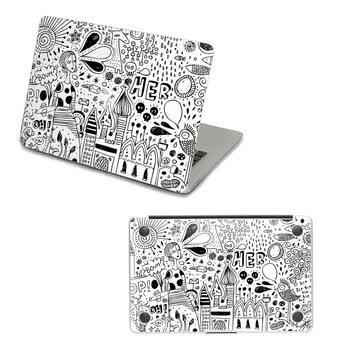 SkinAT 苹果笔记本MacBook外壳及底部保护贴膜 3M材料 手绘生活 Pro 15