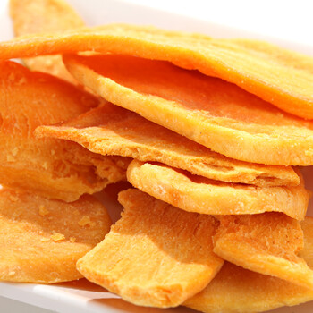 鼎福来 休闲食品 福建特产 百年老工艺热销香脆红薯片500g*2