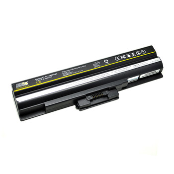 E能之芯 适用于索尼SONY VGN-SR13 R16 SR26 BPS13 笔记本电池 6芯 5200容量 黑色