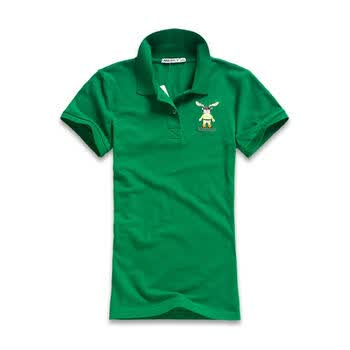 MBSKY蓝色天空女款麋鹿足球手POLO0112159 森林绿 XL