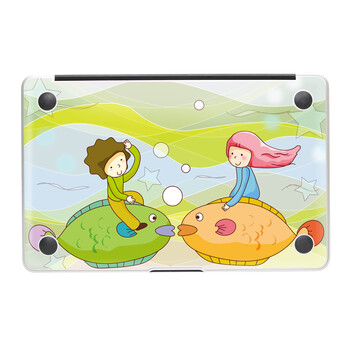 SkinAT 苹果笔记本MacBook底部保护贴膜 3M材料 相约海上 Pro 15 (Retina)