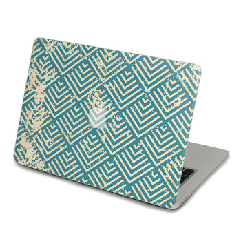 SkinAT 苹果笔记本MacBook外壳A面保护贴膜 3M材料 怀旧菱形 Air 13 2008/09