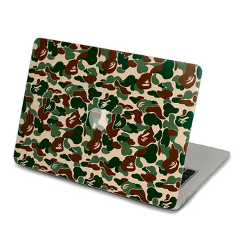 SkinAT 苹果笔记本MacBook外壳A面保护贴膜 3M材料 BAPE迷彩 Air 13 2010/11