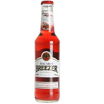 百加得Bacardi 冰锐朗姆预调酒 野梅味 整箱装 275mlx24