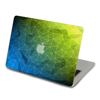 SkinAT 苹果笔记本MacBook外壳A面保护贴膜 3M材料 蓝绿格调 Pro 15